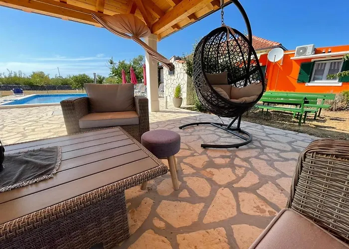 Holiday home House Vacation With Pool,three Rooms,near Sibenik *